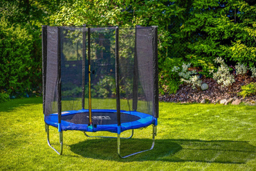 Garden trampoline for children 183 cm FUNFIT with external net