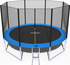 Garden trampoline for children 374 cm FUNFIT with external net and ladder