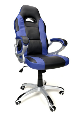 Fotel biurowy XRacer granatowo-czarny